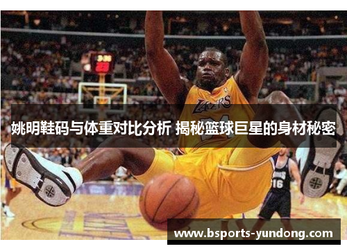 姚明鞋码与体重对比分析 揭秘篮球巨星的身材秘密